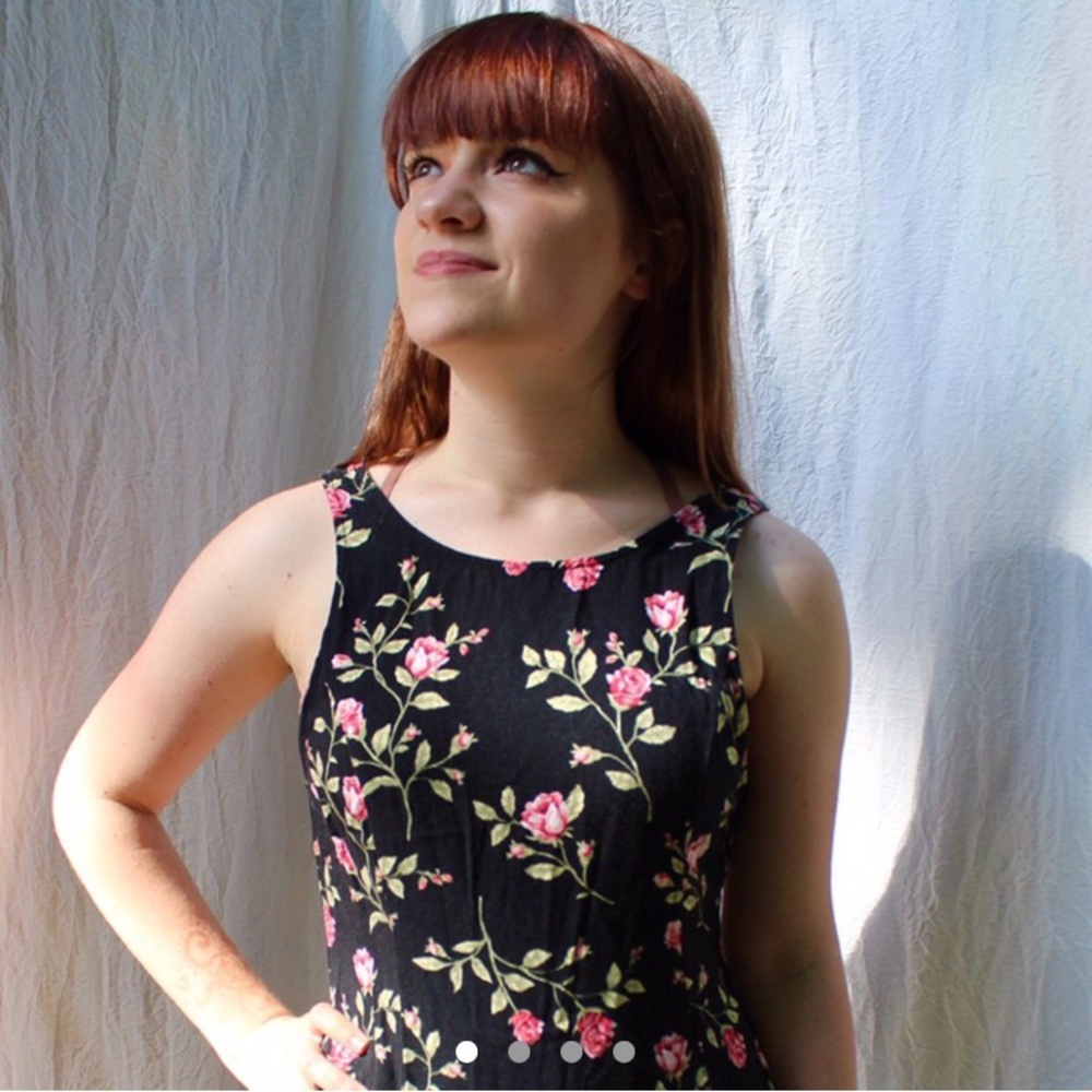 Floral Casual Dress.